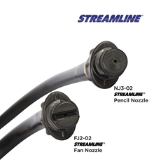 Streamline® Nozzle Fan Jet Kit - pack of 2